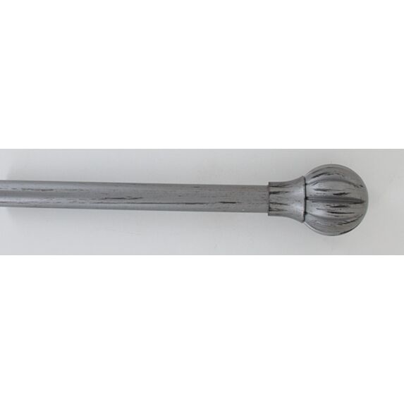 Kit extensible 120-210 cm ⌀ 19 embout Touch of Zen - gris/noir