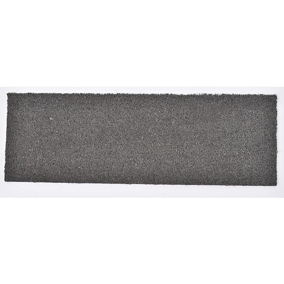 Tapis uni 25 x 75 cm cm coco - gris