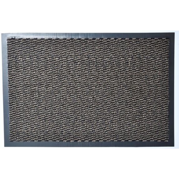 Tapis Lisa polypro/PVC taupe - 120 x 80