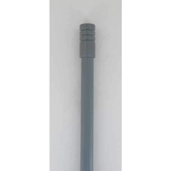 Tringle extensible bistrot 170 x 300 cm gris foncé - LUANCE