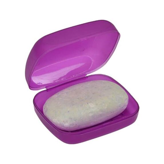 Porte-savon de voyage violine - TENDANCE