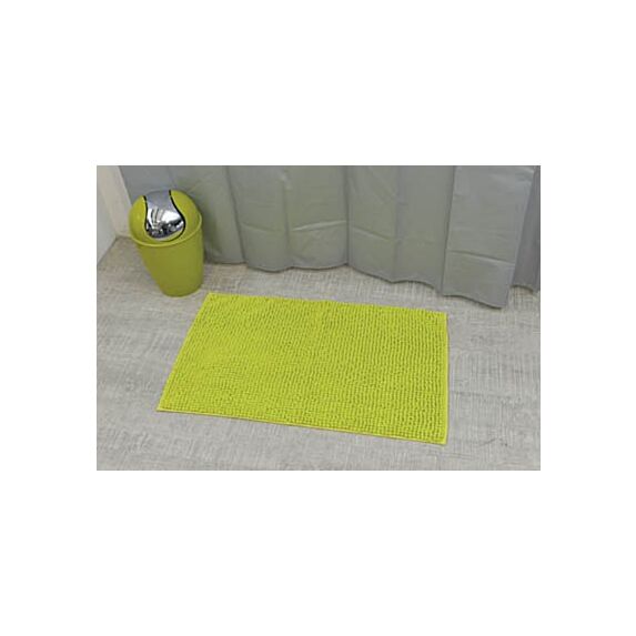Tapis microfibre boules 45 x 75 cm vert anis