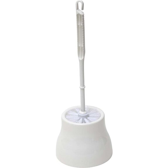 Brosse WC polypropylène blanc - TENDANCE