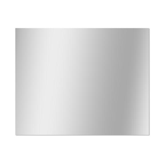 Miroir bord polis 50x40cm