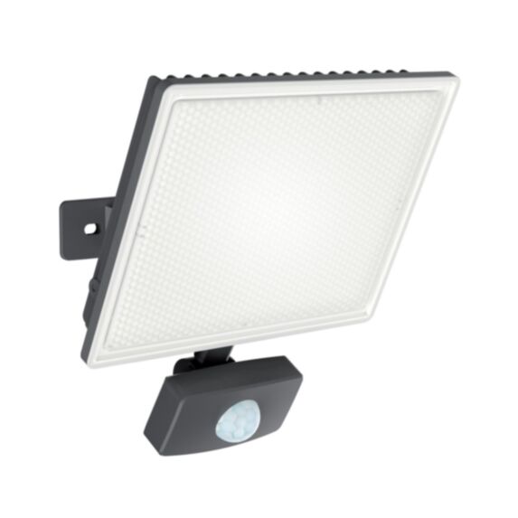 Projecteur mural noir led IP44 détecteur mouvement 2600Lm 30W 6500K - XANLITE