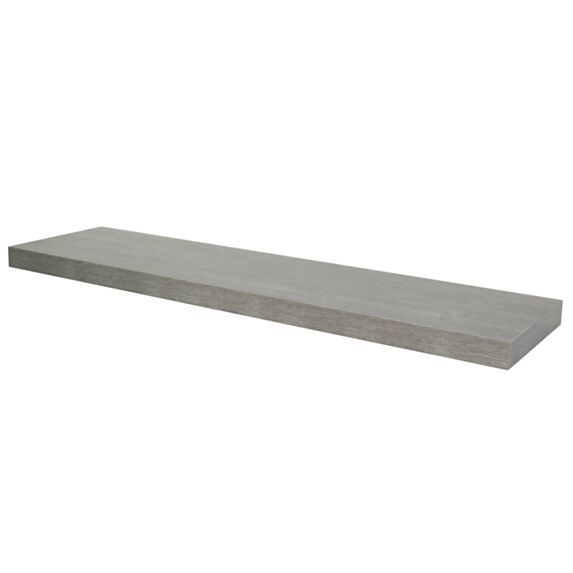 Tablette DS4 38 mm 60 x 23,5 cm chêne anthracite - DECO SYSTEM
