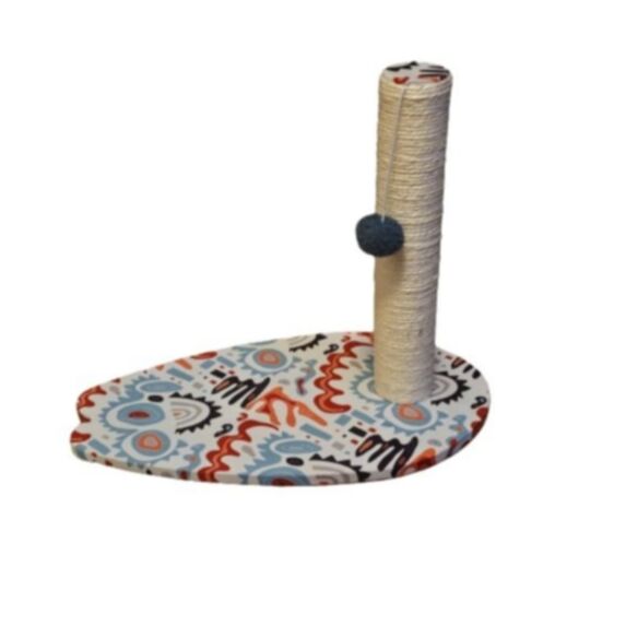 Griffoir tour sisal aux couleurs de l'été 48 x 29 x 39 cm - ZAMIBO