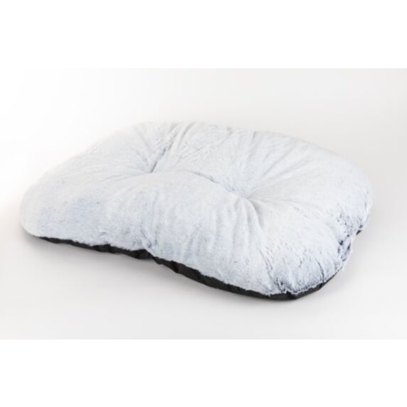 Matelas velours peluche antidérapant 76 x 56 cm gris - ZAMIBO