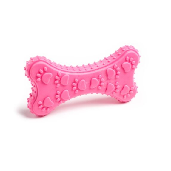 Os caoutchouc reliefs pattes 105 x 55 cm rose - ZAMIBO