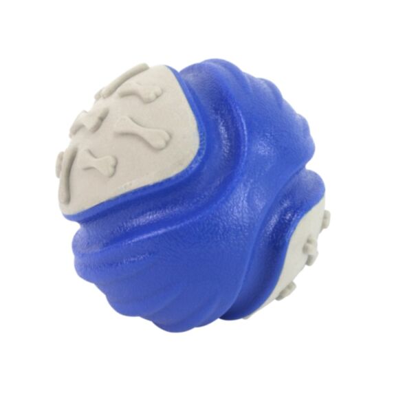 Balle gris bleu TPR Ø9 cm - ZAMIBO