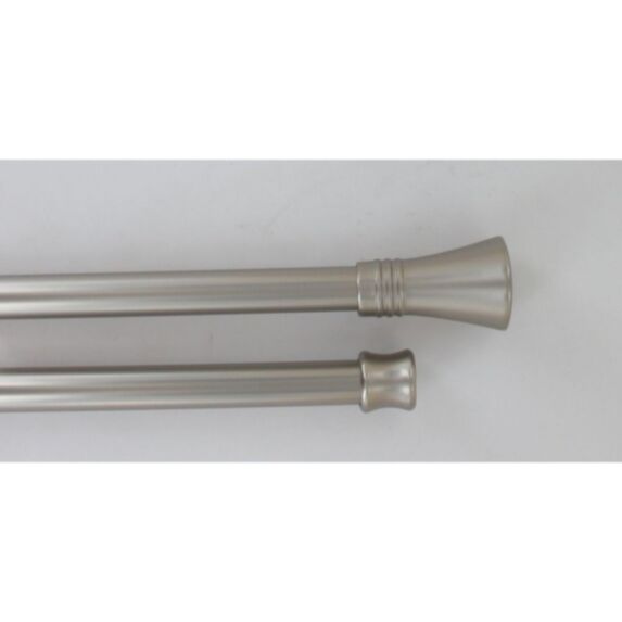 Kit extensible double 210-380 cm D19 Lotus argent