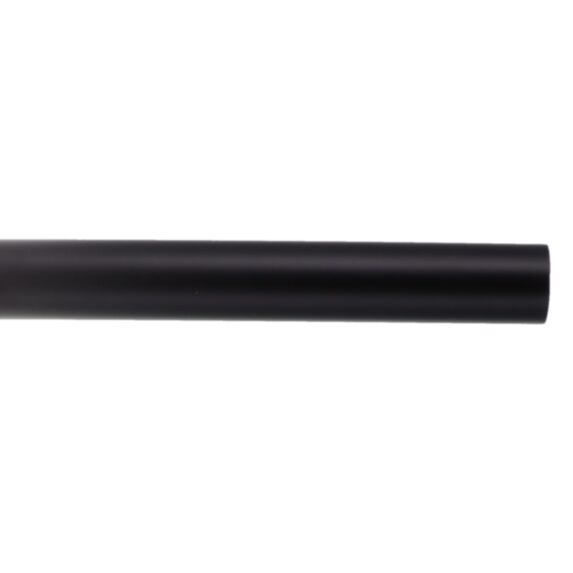 Tube fer forgé extensible D28 1.85-3.50m noir mat