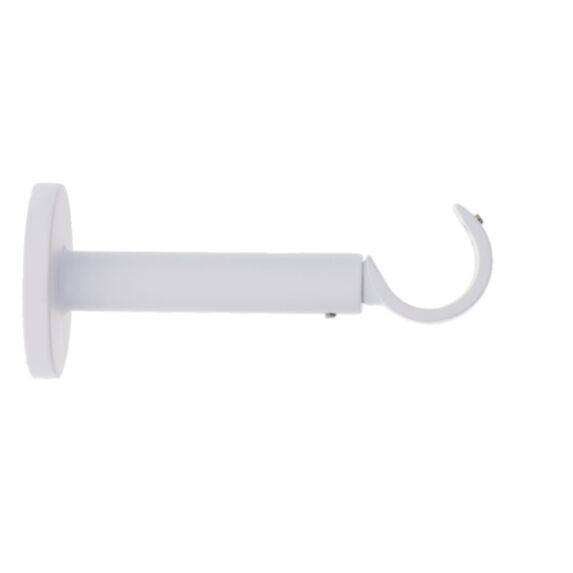 Support simple ouvert extensible Ø28 mm x 115 mm blanc mat - LUANCE