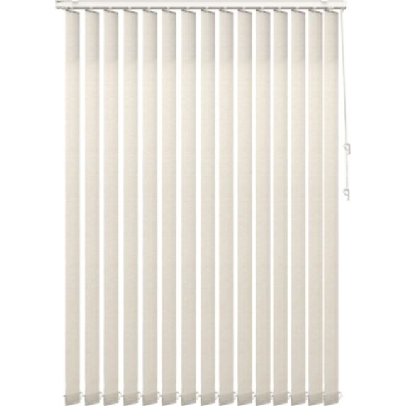 Store vertical tamisant Stockholm 150 x 260 cm beige chiné - LUANCE