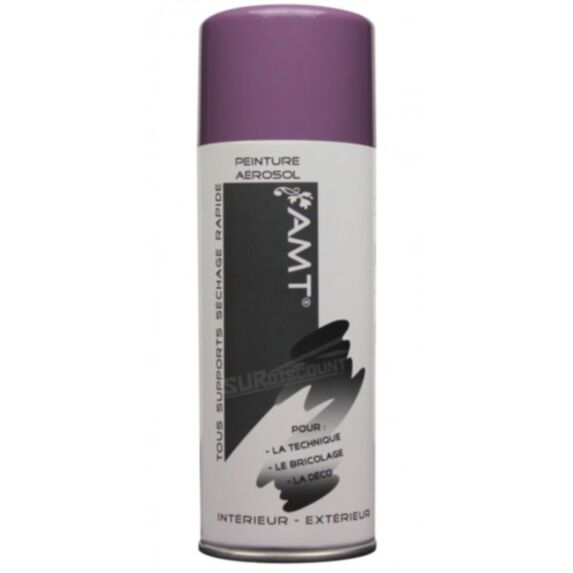 Peinture aérosol violaine 330 mL - AMT