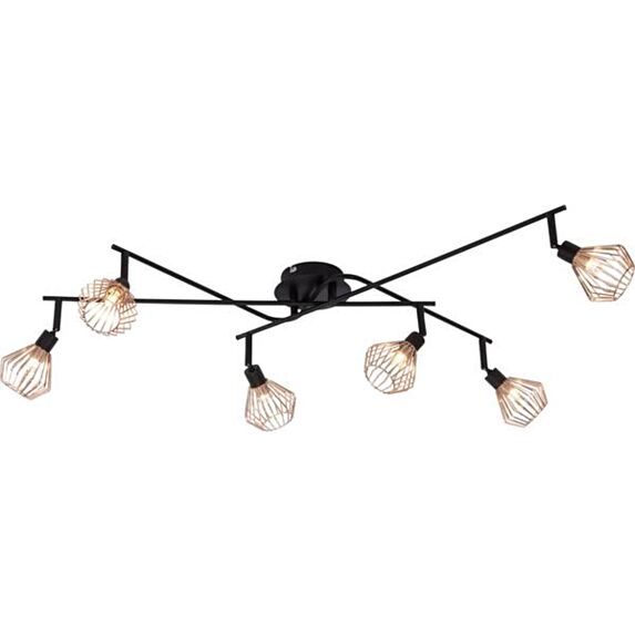Spot de plafond ampoule halogène G9 198W Dalma 21096/76 BRILLIANT