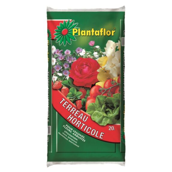 Terreau Horticole 20 L - PLANTAFLOR