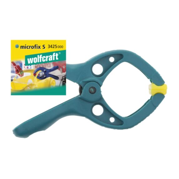 Micro-pince à ressort S - WOLFCRAFT