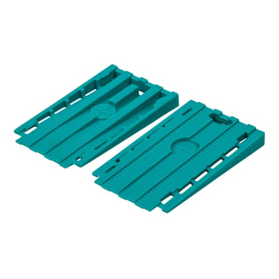 WOLFCRAFT 6946000  cales universelles fonction 2 en 1, 30 pièces
