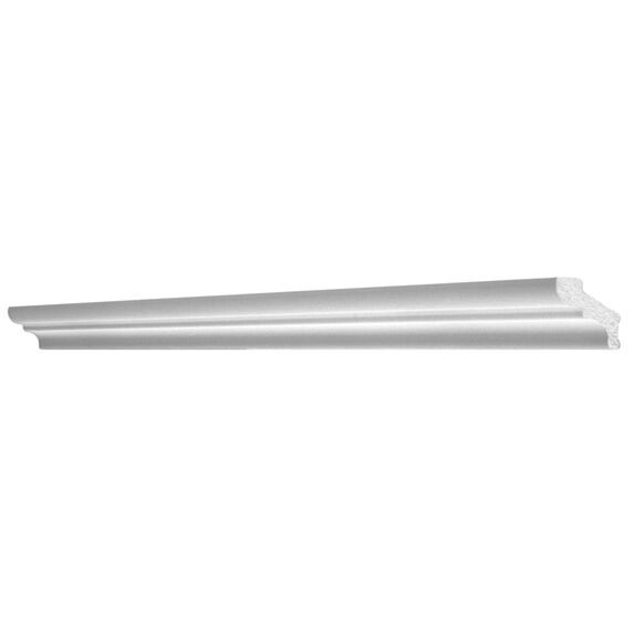 Moulure auto-adhésive Romina blanc 1,5 m - DECOSA