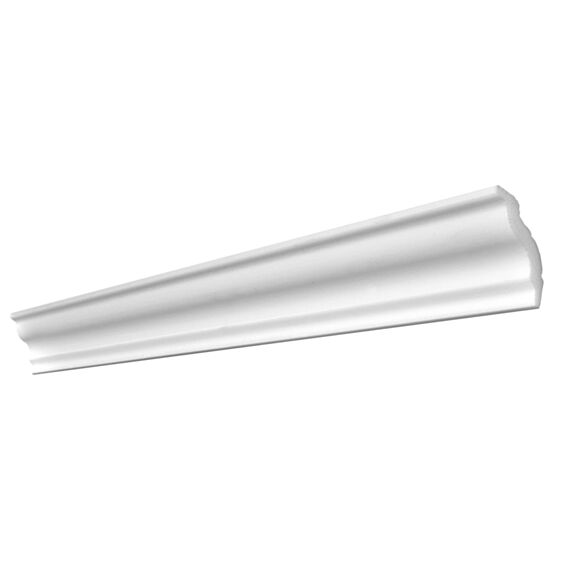 Moulure de plafond adhésive Ricarda 1,5 m blanc - DECOSA