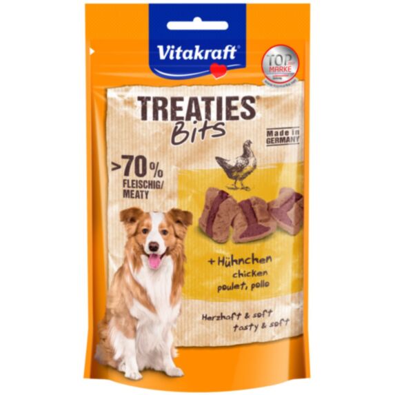 Friandise chien Treaties Bits poulet et bacon 120 g - VITAKRAFT