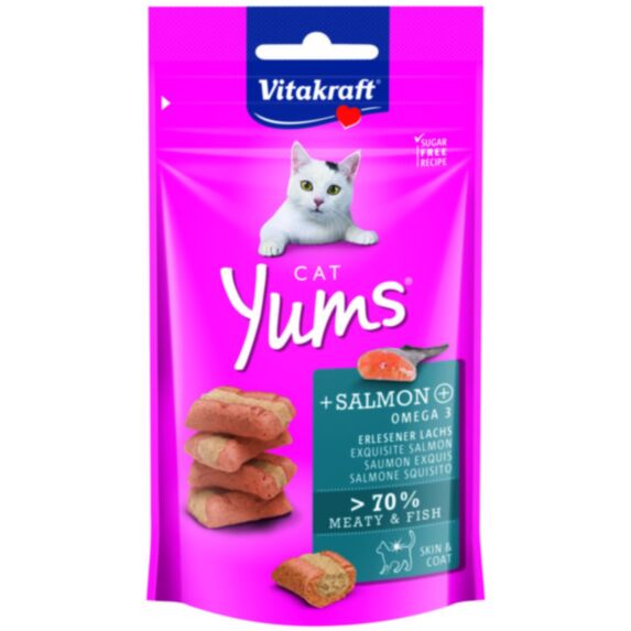 Friandise chat Cat Yums saumon 40 g - VITAKRAFT