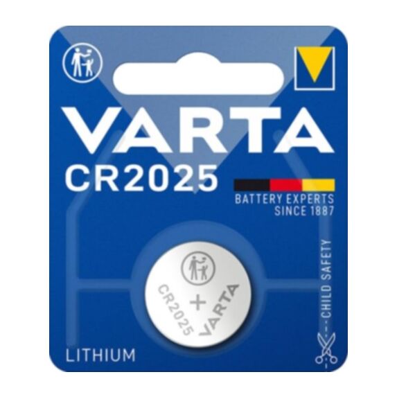Pile cr 2025 (3v) blister x1