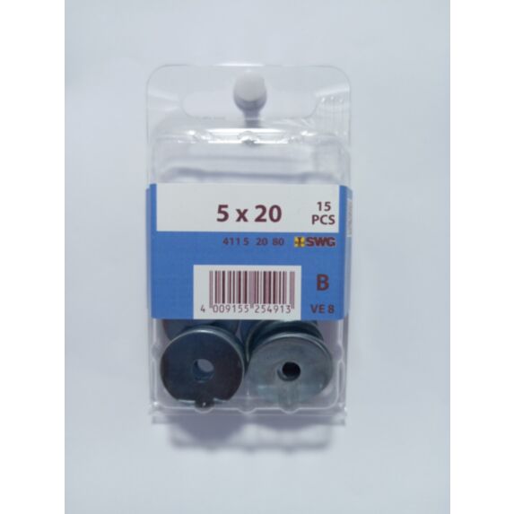 Rondelle carrossier zi 5x20 x15 - SWG