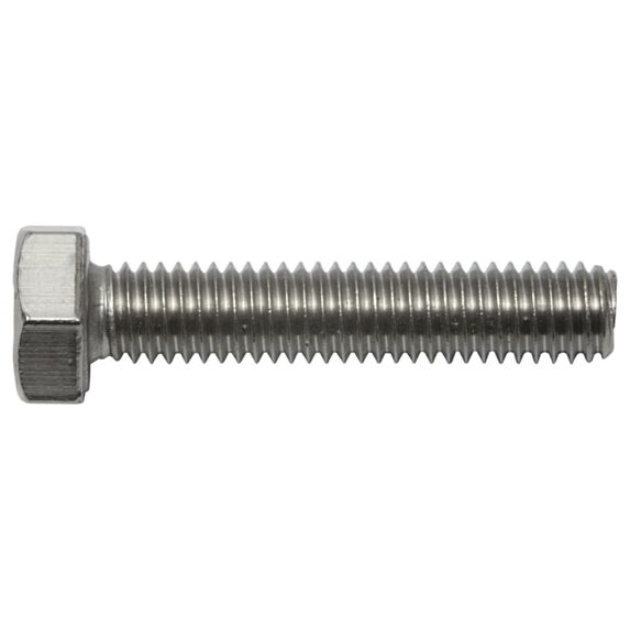 Vis métaux, tête hexagonale, M6 x 60, acier inoxydable A2, DIN 933