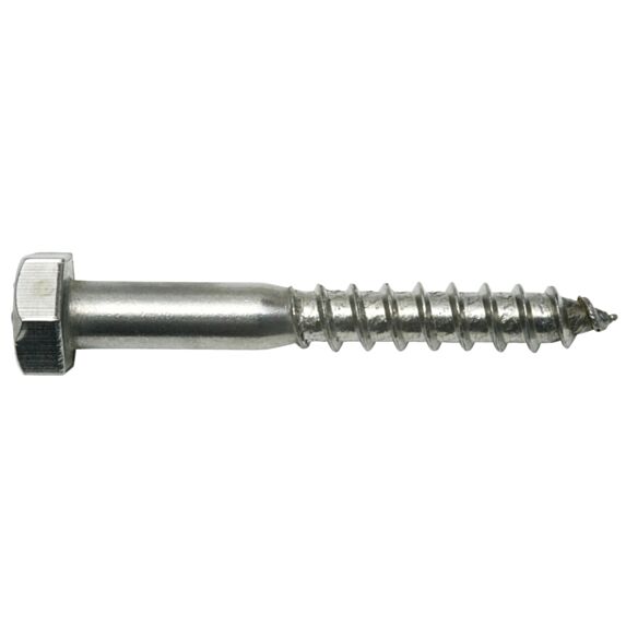 Tirefond Tirefond 6 pans Inox A2 6 x 40 mm
