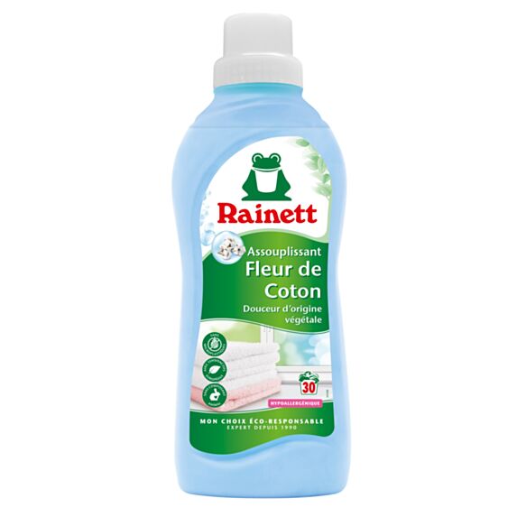 Assouplissant écologique concentré fleur de coton 31 lavages - RAINETT