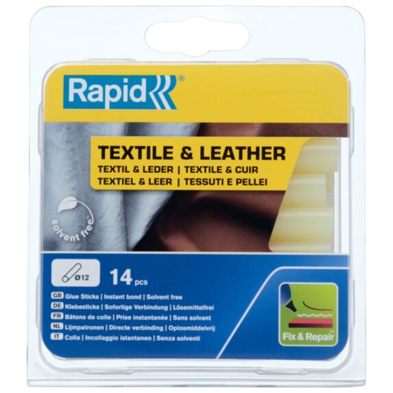Colle textile Rapid x14 sticks Ø12mm - RAPID