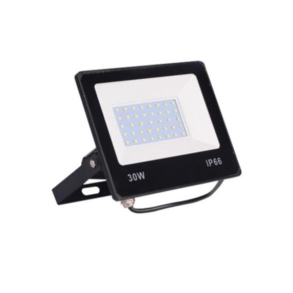 Projecteur mural noir led IP66 2550Lm 30W 6500K