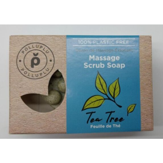 Savon de massage arbre à thé - POLLUPLU
