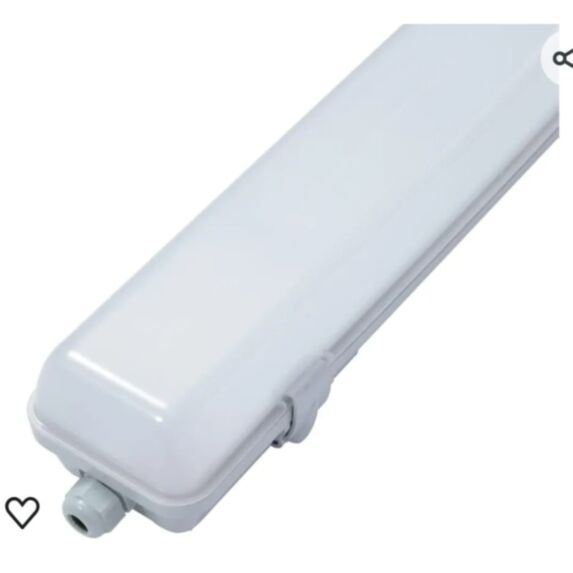 Réglette étanche double 120cm 2x36W - TOPQUEEN