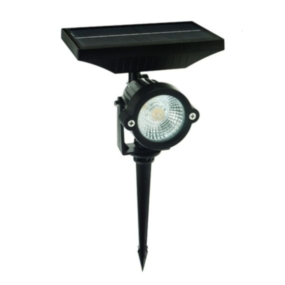 Spot piquet solaire 5W IP65 ton chaud