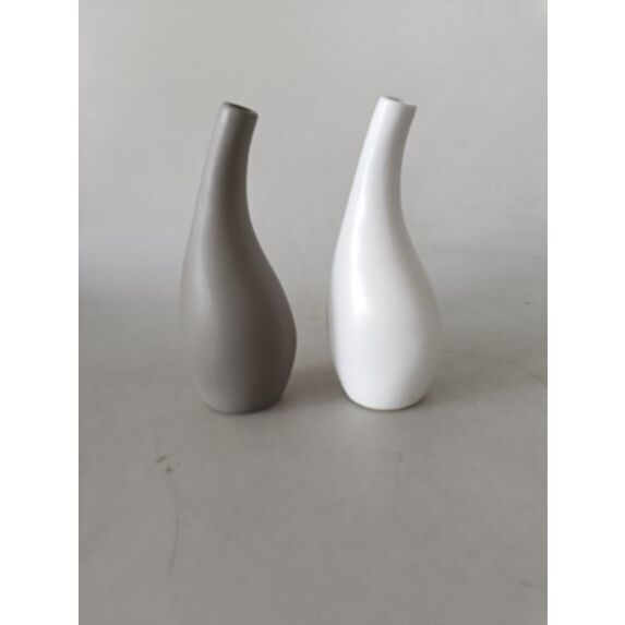 Vase forme goutte 10 x 23 cm céramique divers coloris au choix 