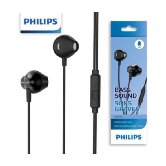 Ecouteurs filaires Simply noir - PHILIPS