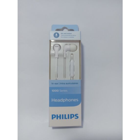 Ecouteurs filaires blanc - PHILIPS