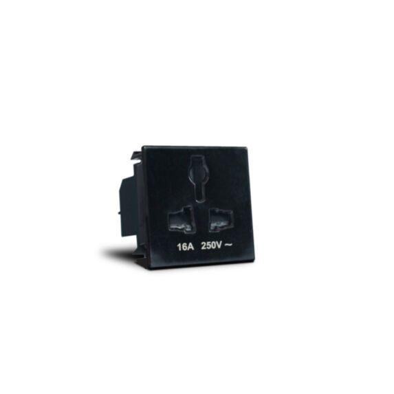 Prise de courant multistandard 16A (à compléter) SX2837BLK - MK HONEYWELL