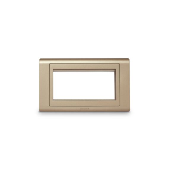 Plaque avec support pour 4 modules R5452CGL - MK HONEYWELL