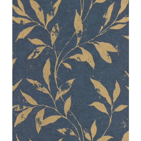 Papier Peint Vinyle expansé Intissé Even bleu 0,53x10,05m - GRANDECO