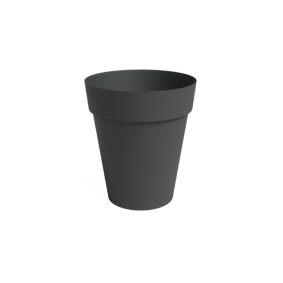 Pot Capri haut 56 cm anthracite - ARTEVASI