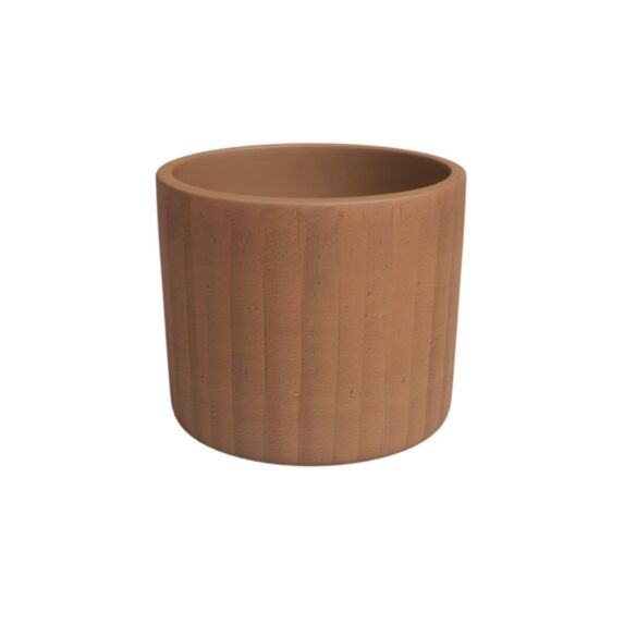 Cache-Pot Chloe Vertical Ø26cm Terre Cuite - ARTEVASI