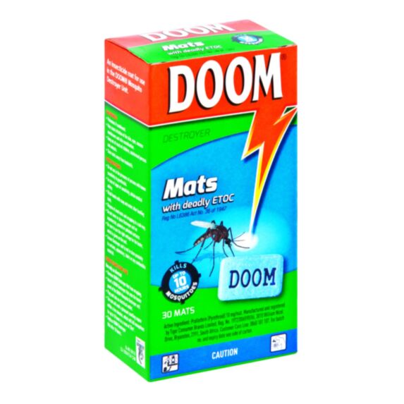 Set de 30 tablettes anti-moustique Doom 45 g - DOOM