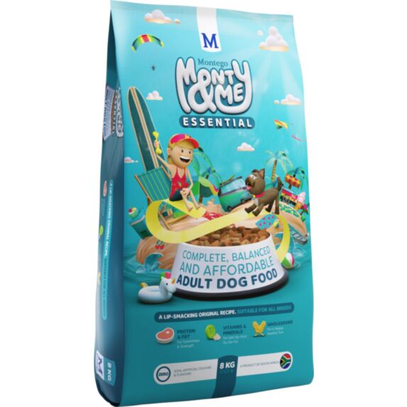 Croquettes chien adulte toute race Monty & Me 8 kg - MONTEGO