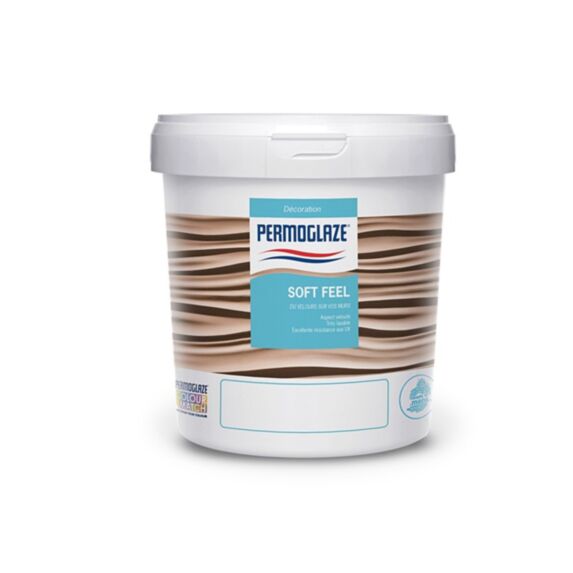 Peinture acrylique à l’aspect velouté Soft Feel base medium 5 L - PERMOGLAZE