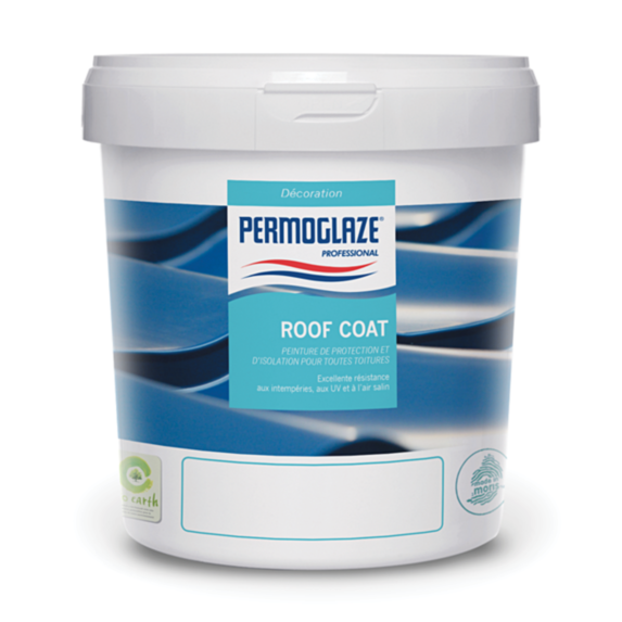 Peinture Roof Coat bleu volcanique 5 L - PERMOGLAZE