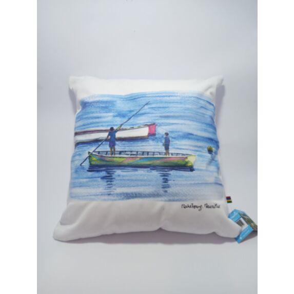 Coussin Full design Pirogue - FLORENT BEUSSE